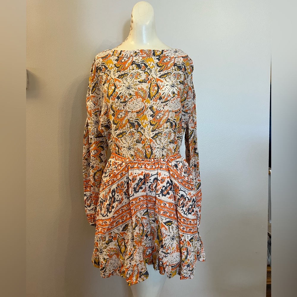 Free People XS Long Sleeve Dress